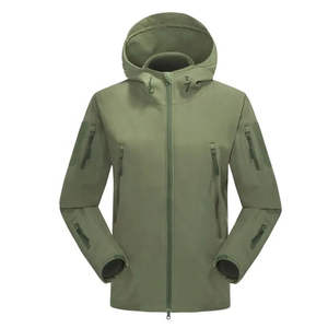 Vêtements de chasse pour hommes en gros OEM : ensemble veste et pantalon doublés en laine, imperméables, camouflage, uniforme de tir en plein air, vestes Softshell - Product Image 2