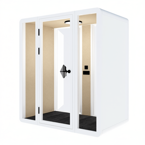 Cabines acoustiques Duo HIPOD pour espaces domestiques et commerciaux offrant une intimité et un confort optimaux - Product Image 2
