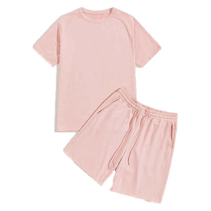 Nouvel ensemble de survêtement d'été pour homme, tenue décontractée de plage, survêtement de sport grande taille pour homme, ensemble deux pièces d'été pour homme à prix de gros 2026 - Product Image 2
