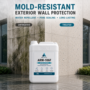 Revestimiento Exterior Autolimpiante de Fluorosilicona ECOWAY ARW-106F, 20L, Resistente a los Rayos UV, al Moho y al Agua - Product Image 3