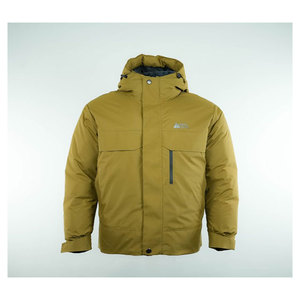 Chaqueta de Plumón para Hombre de Calidad Superlativa, con Capucha Táctica Ajustable y Botones Metálicos Personalizados - Product Image 1