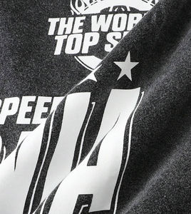 Sudadera con Capucha Vintage de Glory Custom Screen Printing, Sudadera Informal de Manga Larga con Efecto Desgastado y Holgada para Unisex - Product Image 3