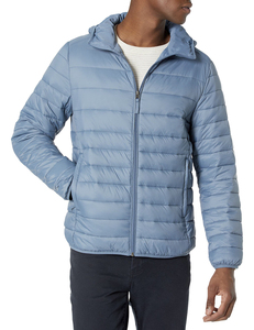 Wholesale Unisex Puffer <b>Jackets</b> 100% Nylon Stand Collar Hooded <b>Waterproof</b> Patchwork Design Best Selling Latest Style Streetwear - Product Image 3