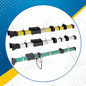 Barre omnibus CMK 150A 4 pôles sans joint, encastrée, DSL (bande de cuivre 16,8x2mm), fabriquée en Inde, 690V - Product Image 1