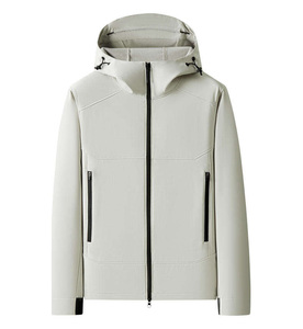 DAIZEN <b>STAR</b> INTERNATIONAL Men's Hooded Puffer <b>Jacket</b> Windproof Zipper Front Solid Color Casual Regular Fit Winter Polyester - Product Image 2
