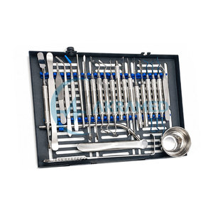 Kit de chirurgie orale pour implants dentaires avancés, 33 pièces, instruments chirurgicaux en acier inoxydable certifiés CE - Product Image 6