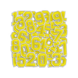 Parches Bordados Autoadhesivos con Letras del Alfabeto, Parches Bordados para Ropa, Parches Bordados para Sombreros - Product Image 4