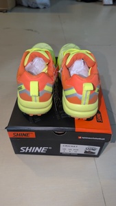 Chaussures de marche unisexes en mesh SHINE, hiver/printemps/été, jaune orange, semelle extérieure en caoutchouc, semelle intermédiaire en EVA, légères et respirantes - Product Image 5