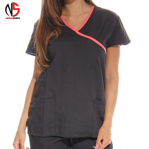 Ensemble d'uniformes médicaux tricotés pour infirmières, vente en gros OEM, les plus vendus, pour cliniques et uniformes de travail des médecins chez NURAK 2026 - Product Image 4