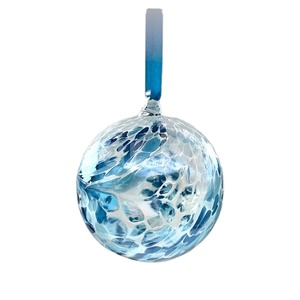 Large Blue Handmade Hanging <b>Friendship</b> <b>Ball</b> With Custom Decorative for Christmas Tree Birthday Anniversary Thanks Giving Gift - Product Image 1