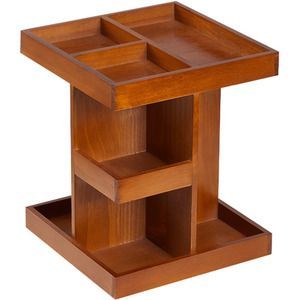 Wooden Cosmetic Storage Organizer Box – High Quality Handmade | Factory <b>Low</b> Price Supply - Product Image 2