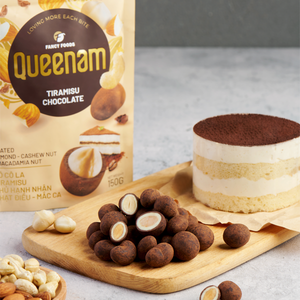 Dragées au chocolat HALAL, Tiramisu au chocolat, amandes enrobées de chocolat, noix de cajou, noix de macadamia, 150 g, en-cas, fabricant proposant des services OEM/ODM - Product Image 4