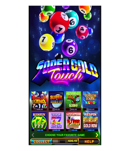 เครื่องเกมอาร์เคดแบบหยอดเหรียญ Super Gold touch pog vertical gold touch vertical kenoCoin รุ่น Wms550 - Product Image 1