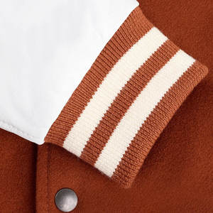 Winter Waterproof <b>Button</b> Personalized Hot Selling Custom Color Logo Varsity Jackets Made in Pakistan with chenille embroidery - Product Image 2