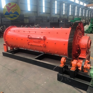Mulino a sfere per oro da 2-3 t/h con motore, ingranaggi e cuscinetti per la macinazione di pietre e la frantumazione dell'oro, mulino a sfere a umido/a secco - Product Image 5