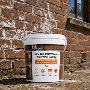 Color Retaining Recoatable Maintenance Eco Friendly Anti Efflorescence <b>Waterproof</b> 1K Coating Low VOC For Aged Brick Masonry - Product Image 1