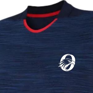 Maillot de rugby sublimé bleu marine pour femme, à manches courtes, uniforme d'équipe, tenue de sport, vêtements d'entraînement - Product Image 3