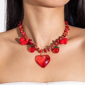 Collier en résine fait main ILAHI, art populaire religieux féerique, accessoire de bijouterie DIY audacieux et accrocheur, pour les passionnés de mode moderne Uttar - Product Image 4