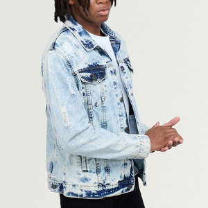 Chaqueta Clásica Estilo Camionero con Tela Resistente y Diseño de Botones en la Parte Delantera para Uso Diario y Estilo Urbano Informal - Product Image 5