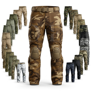 Custom Clothing Camouflage <b>Cargo</b> Pants Manufacturer <b>Men</b> Outdoor Work Trousers High Quality Multi Pocket Casual Utility Pants - Product Image 1
