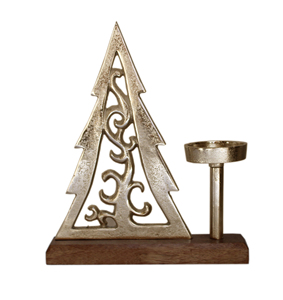 Porte-bougie de Noël de haute qualité, support à bougie en métal, vente en gros, centre de table de Noël, décoration pour événements festifs - Product Image 2