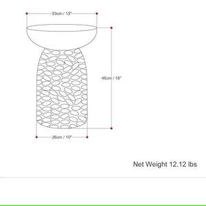 Table basse en métal tendance, multicolores, pour hôtel, bureau, salon et autres lieux - Product Image 5