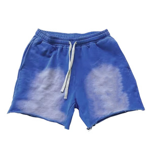 Shorts streetwear déchirés pour hommes, tendance, effet délavé, vente en gros, commande en gros, directement de l'usine - Product Image 2