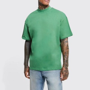 T-shirts surdimensionnés respirants et écologiques avec logo personnalisé sur le devant, de qualité supérieure, pour hommes, fabriqués au Pakistan par des fabricants de vêtements - Product Image 4