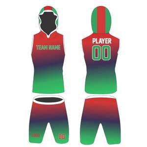 Uniformes de Fútbol 7V7 / 7-on-7 Sublimados Personalizados, Uniformes de Fútbol Americano de Alta Calidad, Ropa Deportiva de Equipo, Transpirable, Tallas Grandes, Verano - Product Image 2