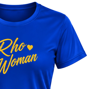 เสื้อยืดออกกำลังกายคอกลมสำหรับผู้หญิง ชมรมนักศึกษากรีก Sigma Gamma Rho เสื้อยืดแขนสั้นสำหรับออกกำลังกายและฟิตเนส ขายส่งเสื้อผ้ากีฬา - Product Image 6