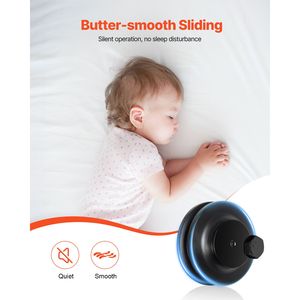 Kit Ferramenta per Porta Scorrevole Stile Barn da 8FT, Capacità di Carico 330 LBS, Compatibile con Porte Scorrevoli di Larghezza 42-48 Pollici e Spessore 1-3/8-1-3/4 Pollici - Product Image 4