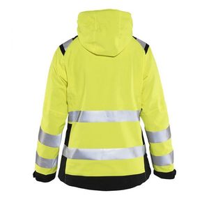 เสื้อแจ็คเก็ตนิรภัยสะท้อนแสงกันน้ำกันลมสำหรับงานอุตสาหกรรมและก่อสร้าง ผลิตจากโพลีเอสเตอร์คุณภาพสูง เหมาะสำหรับทุกเพศ - Product Image 2