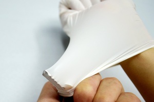 Wholesale Blue Nitrile Disposable Gloves <b>Powder</b> Free Medical Examination Gloves - Product Image 4
