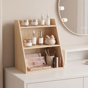 Budget Friendly Wooden <b>Makeup</b> Storage <b>Box</b> for Lipsticks, Eyeliner, Foundation and Beauty Accessories By AALIYAN IMPEX - Product Image 3