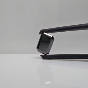 Diamante de 1 quilate, corte radiante, negro elegante, certificado por IGI, cultivado en laboratorio, piedra suelta para la fabricación de joyas. - Product Image 1