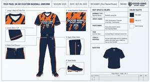 Uniforme de Béisbol Sublimado Personalizado, Conjunto de Pantalones y Camiseta, Ropa Deportiva de Equipo, Logotipo Personalizado, Fabricante OEM, Distribuidor Mayorista de Alibaba - Product Image 6