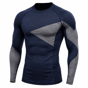 Rashguard anti-UV à manches longues pour homme - Tissu 100% polyester écologique, séchage rapide, respirant, imprimé par sublimation, 180g - Product Image 2