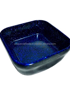 Ensemble bol et cuillère à manger sophistiqué Fabriqué à la main en résine Décoration de la maison Élégance dans chaque modèle de morsure - Product Image 2