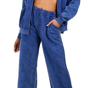 Trajes Deportivos con Capucha Unisex de Invierno, Lavado Ácido, Estilo Desgastado, Diseño Sólido, Ropa Urbana, 100% Algodón, Precio al por Mayor 2026, Fabricación Personalizada OEM - Product Image 6