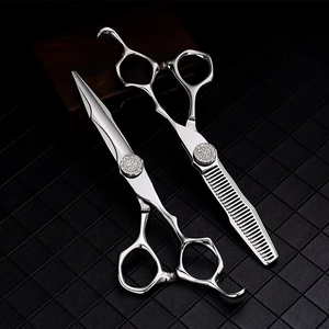 Tijeras Profesionales de Peluquería de 6.0 Pulgadas, Acero Japonés 440C, Herramientas para Cortar el Cabello, Tijeras de Barbería Multifuncionales - Product Image 3