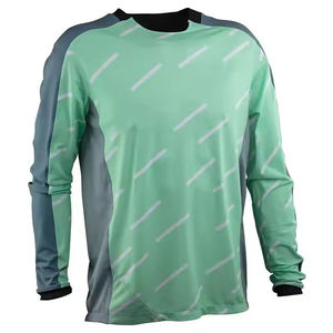 เสื้อเจอร์ซีย์สำหรับแข่งรถจักรยานเสือภูเขา/บีเอ็มเอ็กซ์/เอ็มเอ็กซ์  แบบมีโลโก้สั่งทำพิเศษสำหรับผู้ชาย - สวมใส่สบาย ระบายอากาศได้ดี ผลิตจากโพลีเอสเตอร์ % - Product Image 2