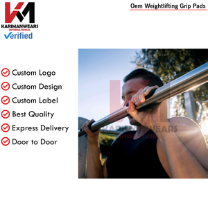 Heavy Duty Weightlifting Grip Pad Men Women Gym Anti Slip Deadlift <b>Training</b> OEM Supplier - Product Image 3