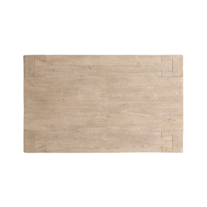 Modern Rustic Solid Teak Wood <b>Coffee</b> <b>Table</b> Handmade with Natural Texture and Chunky <b>Leg</b> Design Living Room Furniture - Product Image 4
