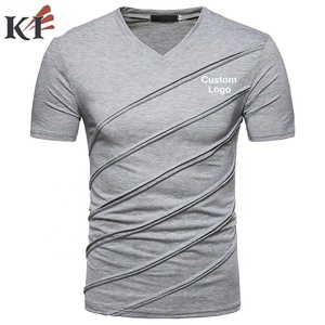 เสื้อยืดคอกว้าง แขนสั้น ผ้าฝ้าย 100% สกรีนโลโก้ด้านหน้า ระบายอากาศ แห้งเร็ว สวมใส่สบาย ทรงหลวม สำหรับผู้ชาย - Product Image 3