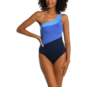 Conjunto de Trajes de Baño Personalizados para Mujer, Transpirables, de Spandex/Poliéster, con Impresión por Sublimación, Elegantes, con Braguita de Baño y Traje de Baño Completo - Product Image 4