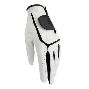 Breathable New Arrival Customized Design Genuine Leather Golf <b>Gloves</b> For Men's Hands Non-slip Sports Winter Use Golf <b>Gloves</b> - Product Image 3