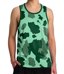 Venta al por mayor Ostriya Intl Camiseta sin mangas de punto de color sólido para hombre con logo personalizado, cuello redondo, chaleco informal 100% poliéster - Product Image 4