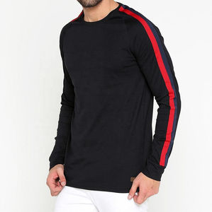 T-shirt Homme 100% Coton Tricoté à Manches Longues, Nouvelle Collection 2026, Haute Qualité, Sur Mesure, Tissage Rapide, Écologique et Tendance - Product Image 2