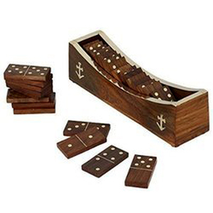 Jeu de dominos en bois personnalisé imprimé pour enfants, dominos éducatifs en bois avec images d'animaux, jeu de société avec sac de rangement à cordon - Product Image 4
