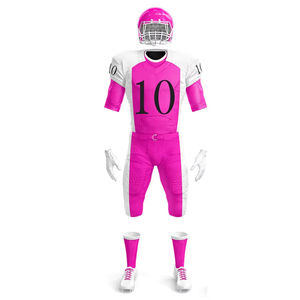 Maillot de football américain OEM de haute qualité, nouveau design, techniques d'impression, vêtements de sport compétitifs, uniforme de football américain - Product Image 2